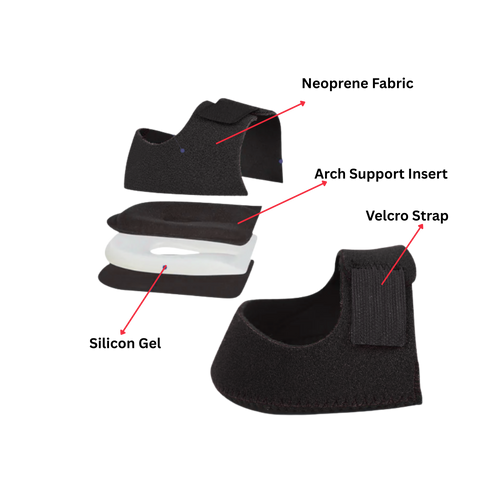 Silicon Gel Heel Cushion Support