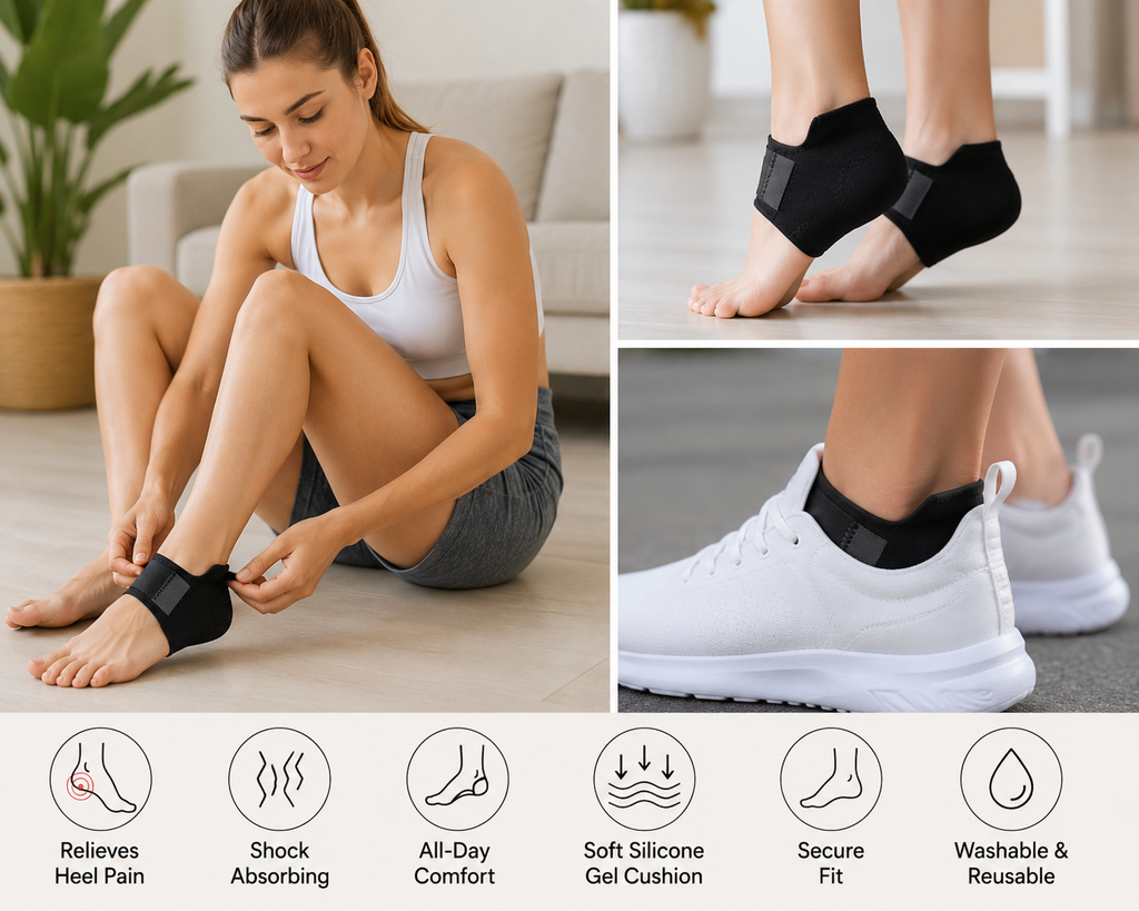 Silicon Gel Heel Cushion Support